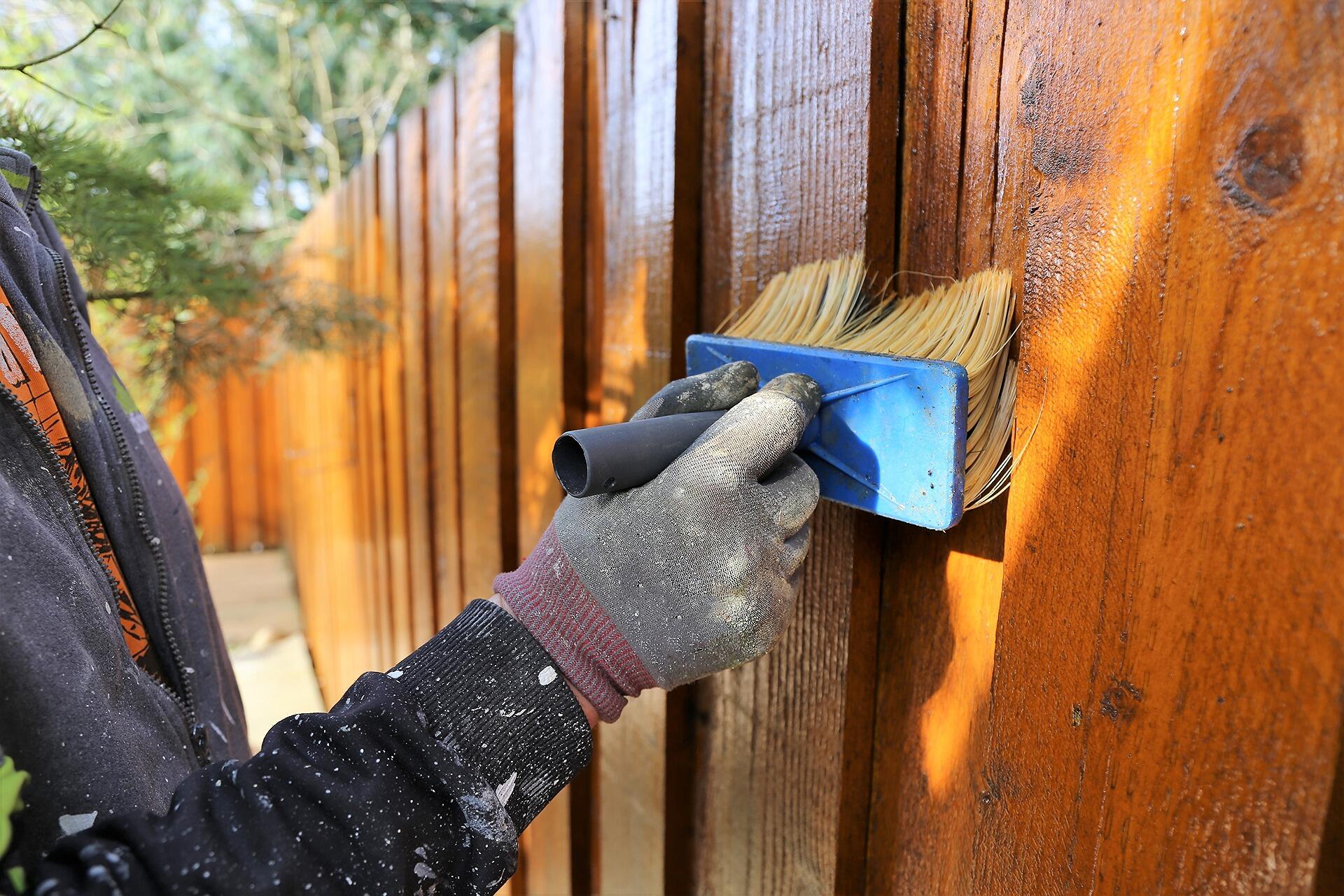 Fence Staining by The Colorado Painting Company